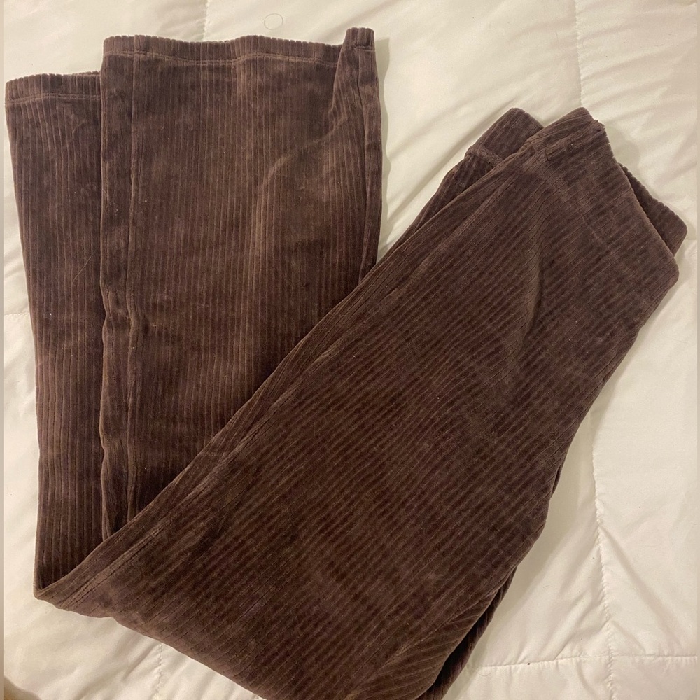 Old Navy Petite Corduroy Brown Leggings - Women’s Size Small
